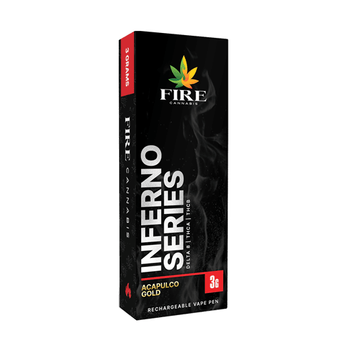 Fire Cannabis Inferno Blend 3g Disposable Vape Device - 1PC - Ohm City Vapes