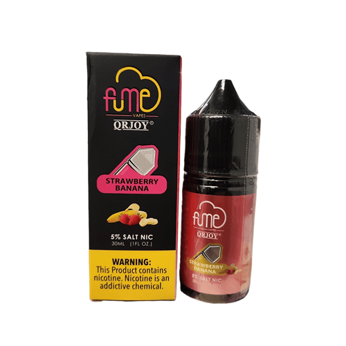 Fume Strawberry Banana Salt 30mL - Ohm City Vapes