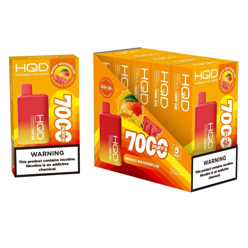 hqd cuvie bar mango watermelon disposable vape device 0287827c c20f 4c3c a3bf d679758cb328