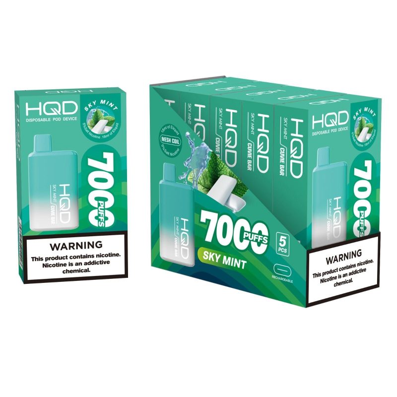 hqd cuvie bar sky mint disposable vape device 56816cea 735c 4ece 8376 809274d1a330