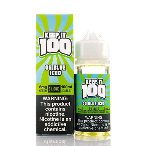 keep it 100 og blue iced 100ml